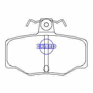 NISSAN Almera II Hatchback Tino PRIMERA Hatchback Traveler Plaquette de frein FMSI : 8305-D1187 OEM : 44060-3F025 FDB707 GDB3092 GDB849 WVA : 21545 24404, FF707